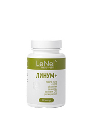 Пищевая добавка Линум+, 180 капсул, Lenel