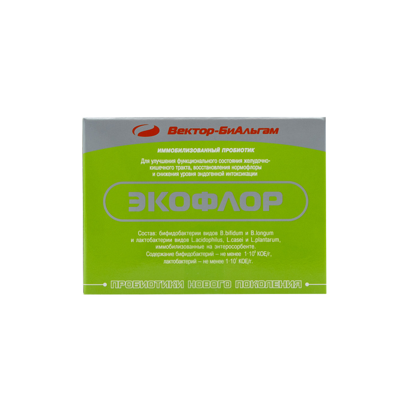 БАД "Экофлор", 10 пакетов, Вектор-Биальгам