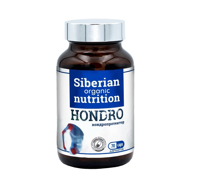 Хондропротектор, 70 капсул, Siberian organic nutrition 