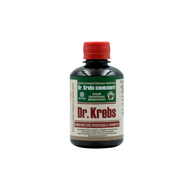 Концентрат пищевой Бальзам метаболический "Dr. Krebs", 250 мл, СЛТ