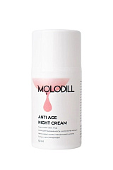 Крем MOLODILL "Anti Age" ночной для лица, 50 мл, БиоСНК  