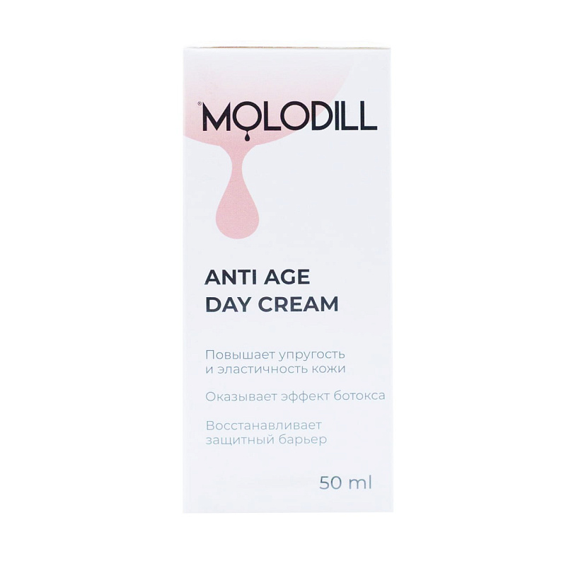Крем MOLODILL "Anti Age" дневной для лица, 50 мл, БиоСНК 