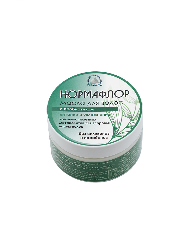 Маска "Нормафлор" c пробиотиком для волос, 250 мл, Абис