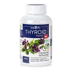 Матрикс масляный THYROIDnorm, 400 капсул, Сиб-КруК 