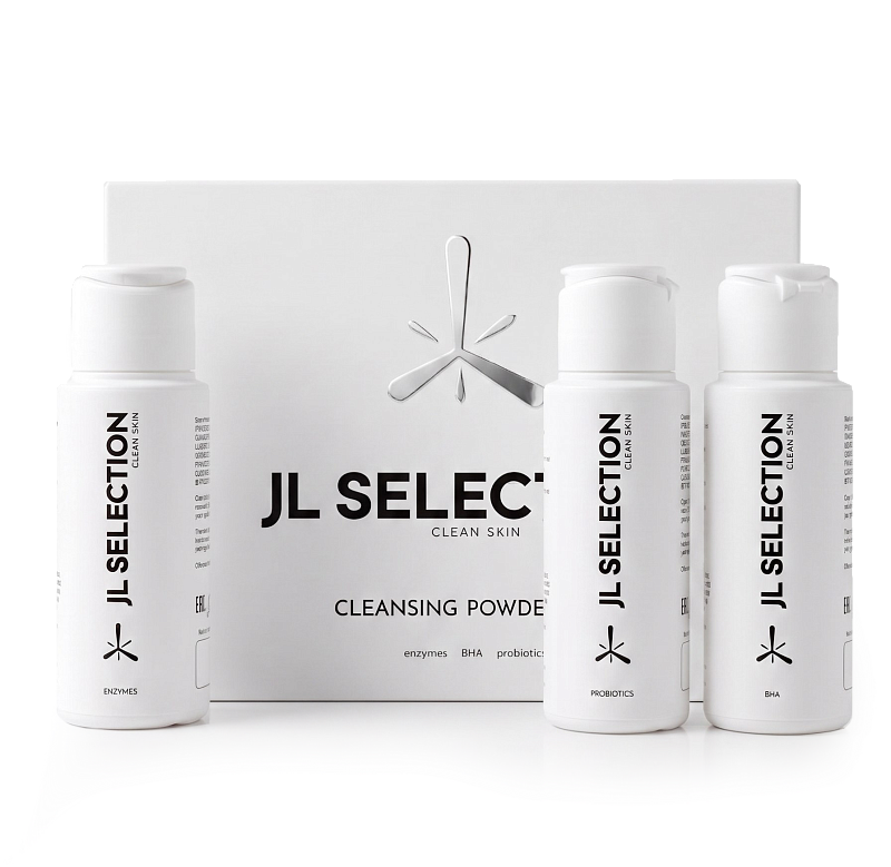 Коллекция очищающих пудр для лица и тела, 150 г., JL SELECTION