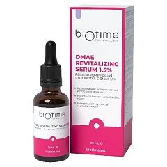 Сыворотка ревитализирующая с ДМАЭ 1,5%, 30 мл,  BioTime for home care