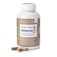 Экстракт гриба Агарик IMMUNUSpro, 180 капсул, Сиб-КруК