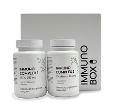 Immuno Box, базовый набор комплекса растительных экстрактов, 120 капсул, Биотехнопарк