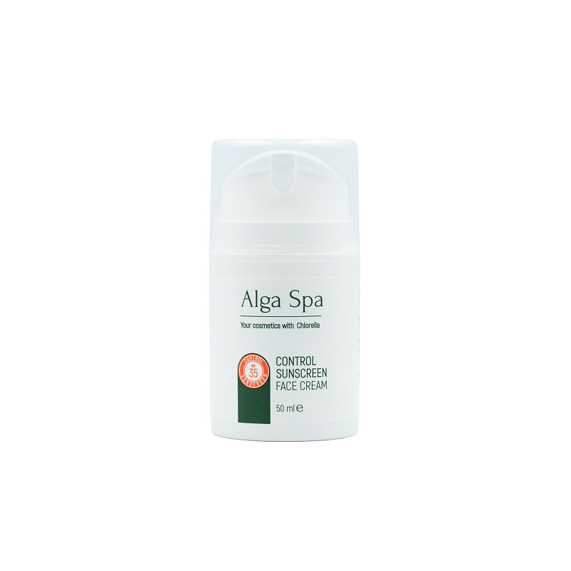 Крем солнцезащитный SPF 35 с хлореллой, 50 мл, AlgaSpa