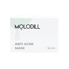 Маска MOLODILL "Anti Acne" для лица, 50 мл, БиоСНК