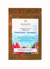 Маска тканевая "Лифтинг-эффект" (упругость,сокращение морщин) для лица, 25 мл, Йодометика