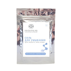 SPA-соль для умывания «Питание с ферментами» 30+, очищение для любого типа кожи, 80 г, InnoVitaLab