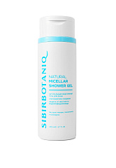 Гель для душа мицеллярный с экстрактом мальвы гамамелиса и календулы, 200 мл, SIBIRBOTANIQ